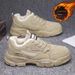 New Autumn Winter Construction Site Sports Men's Casual Fleece-Lined Cotton Work Safety Shoes_desvips.com