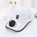 USB Charging Baseball Cap Breathable Sun Protection Caps Solar Fan Hat Summer_desvips.com