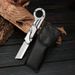 1pc, Multifunctional Folding Stainless Steel Pocket Creative Deformation Knife, Outdoor Survival Knife_desvips.com