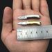 Mini Brass Folding Sharp Exquisite Keychain Pendant Pocket Knife Self-Defense Package Opener_desvips.com