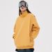 001 Hoodie Windproof Waterproof Snowboard Suit High Neck Ski Shirt Fleece-Lined Unisex Bib Pants Inner Layer_desvips.com