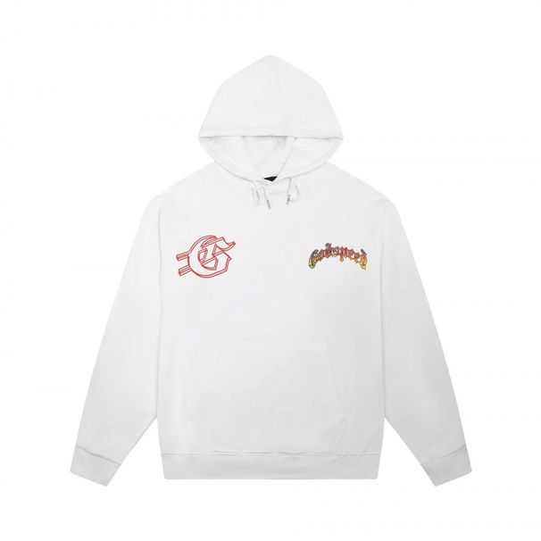 Trendy Brand Skull Print Heavy Cotton Unisex High Street Hooded Sweatshirt Long Sleeve Fashion_desvips.com