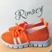 Mesh Knitted Striped Flats Shoes For Women 2024 Summer Lace Up Casual Sneakers Woman Breathable Soft Sole Loafers Plus_desvips.com