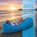 Inflatable Air Sofa Portable Fast-Inflate Waterproof Lounger For Beach Camping Pool Travel_desvips.com