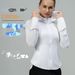 Summer Sun Protection Luludarling Women's Tight Top Slim Skin Clothing Breathable Lightweight Outdoor Jacket_desvips.com