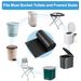 8 Gallon Biodegradable Thickened Portable Toilet Bag, Heavy Duty Leak-Proof Black Garbage Bags For 5-8 Gallon Bucket Seat, Compostable Waste Bag For C_desvips.com
