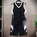 Ice Silk Basketball Sportswear Set For Men, Summer Loose Fit Large Size Jersey, Tank Top, Shorts, Fitness Parent-Child_desvips.com