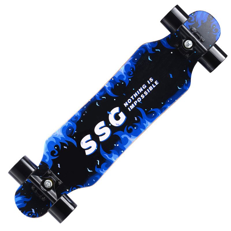 80cm Longboard Road Adult Brush Street Beginner Professional Grade Skateboard_desvips.com