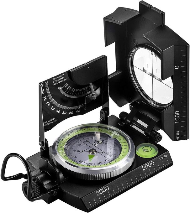 Multifunctional Military Sihtin Naviation With Inclinometer Impact Resistant Waterproof Compas Outdoors Hikin_desvips.com