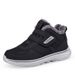 Witer Plush Akle Orthopedic Seakers Adjustable Diabetic Walkig Shoes Sports Hook Ad Loop Swolle Feet Thumb_desvips.com