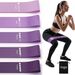 Cross-border Gradient Color TPE Latex Material Multi-functional Yoga Fitness Elastic Squat Resistance Band_desvips.com