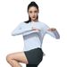 Women's Long-sleeve Yoga Top, New Autumn Winter Base Shirt, Breathable Quick-drying Sports T-shirt For Fitness, Running,_desvips.com