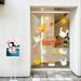 Easter Decoration Mall Shop Displays, Bunny Egg Electrostatic Stickers For Glass Doors And Window Decorations_desvips.com