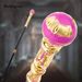 Golden Pink Luxury Round Handle Fashion Stick For Party Decorative Walking Cane Knob Walking Stick Performance Stage Cane 93cm_desvips.com