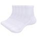 YUEDGE Men And Women Casual Everyday Gym Training Athletic Wicking Cushioned Breathable Cotton Quarter Crew Socks ,5_desvips.com