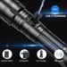 Outdoor Zoom Emergency Strong Light Portable Rechargeable Multifunctional White Laser Flashlight_desvips.com