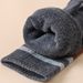 Pairs Terry Toe Man Cotton Striped Thick Soft Elastic Sweat-Absorbing Keep Warm Party Dress Long 5 Finger Happy Socks_desvips.com