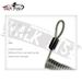 WALK FISH Anti-Lost Lanyard 1.0-2.0m Telescopic Elastic Retention Ropes Safety Spring Lanyard Rope Ey Ring Chain Accessories_desvips.com