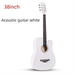 38 Inch Acoustic Guitar For Beginners: Entry-Level Practice Guitar_desvips.com
