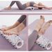 Yoga Quick Slimming Leg Artifact Wolf Tooth Massage Muscle Rolling Stick Foam Roller Two-Piece Set 1_desvips.com