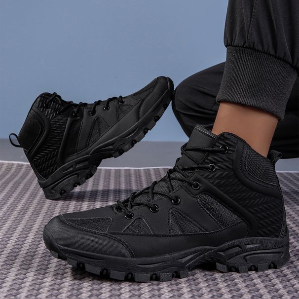 New Men Comfortable Ankle Boots Women Casual Sneakers Breathable Running Couple Shoe Outdoor Walking Training Tennis_desvips.com