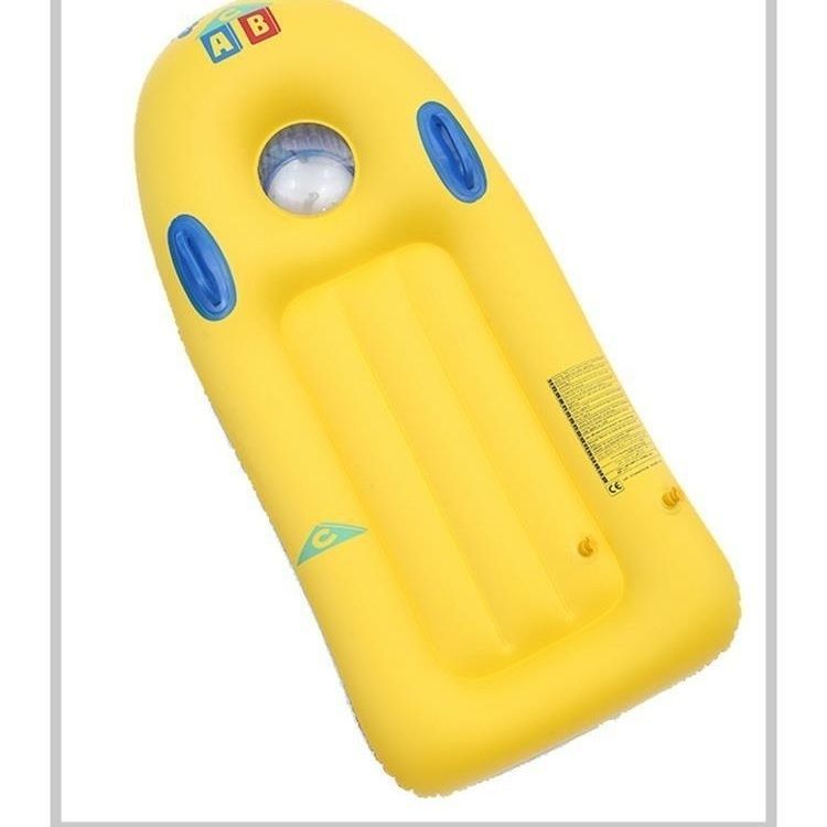 Children's Surfboard Swimming Beach Pool Kickboard Bodyboard Lifesaving Swim Water Ski Board Floating Raft_desvips.com
