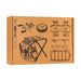 Shark Skimmer|34-Piece Hook Rod, Reel, Gear, Ice Fishing Set With Chair, Bait, Lure Bait_desvips.com