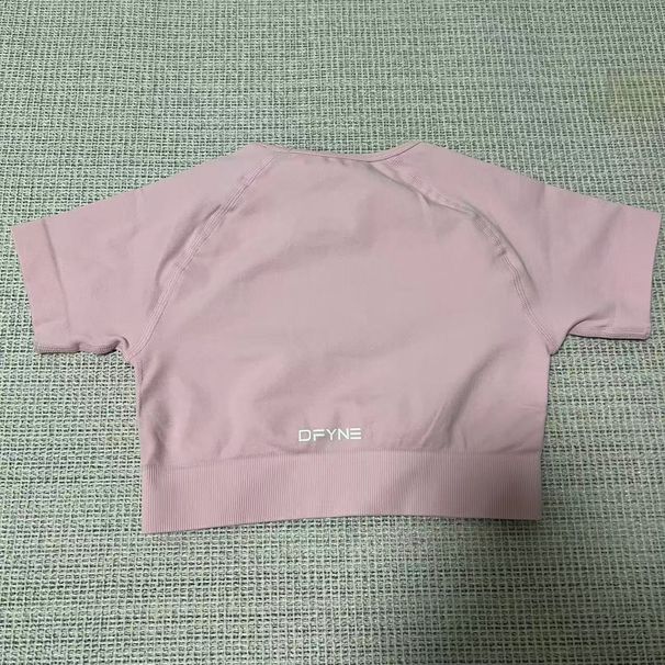 Women's Short Sleeve Top Elastic Breathable Versatile Wear For Yoga Fitness Sports Available In Five Colors_desvips.com