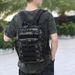 Outdoor Multifunctional Luya Bag Shoulder Messenger Dual Purpose Tactical Backpack Men's Hiking Mountaineering Bag Large Capacity_desvips.com