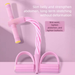 Pedal Resistance Band Pull Rope Sit-Up Aid Home Use Women Shoulder Opener Back Slimmer Belly Shaper_desvips.com