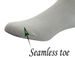 Men's Bamboo Diabetic Ankle Socks With Seamless Toe And Non-Binding Top,6 Pairs L Size(10-13)_desvips.com