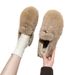 2023 New Autumn And Winter One Step Padded Veet Warm Cotton With Bean Single Shoes_desvips.com