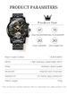OLEVS Classic Men's Watches Tourbillon Multi-function Full Automatic Men Watch High End Male Wristwatches_desvips.com