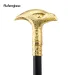Golden Eagle Head Decorative Stick Decorative Cane For Halloween For Cosplay And Parties, For Cosplay & Party_desvips.com