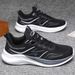 Spring Summer Couple Unisex Breathable Ultra-light Sports Student Soft Sole Running Fitness Shoes Travel Outdoor_desvips.com