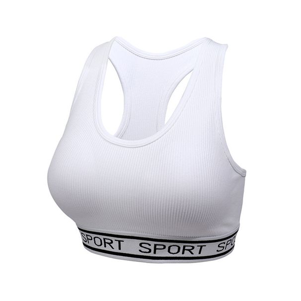 New Yoga Sports Bra For Women, Fitness, Running, Dance, Basketball, Jump Rope, Shockproof, Seamless, Wireless, Letter_desvips.com