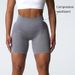 High-Waisted Seamless Fitness Pants For Women Tight Fitting Slimming Yoga Sports Wear_desvips.com