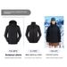 New National Standard Men's And Women's Windbreaker Water-Repellent Windproof Warm Two-Piece Set White Goose Down Inner_desvips.com