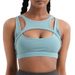 Big Breasted New Bra For Women, Shock Resistant Gathering Running Fitness Yoga Bra, Sports Vest_desvips.com