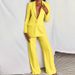 Women's fashionable temperament long-sleeved suit straight trousers suit_desvips.com
