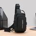 Multifunctional Password Lock Fashion Chest Bag For Men, Large Capacity Portable Commuter Phone Crossbody Bag, Trendy Cool Handheld Shoulder Bag_desvips.com