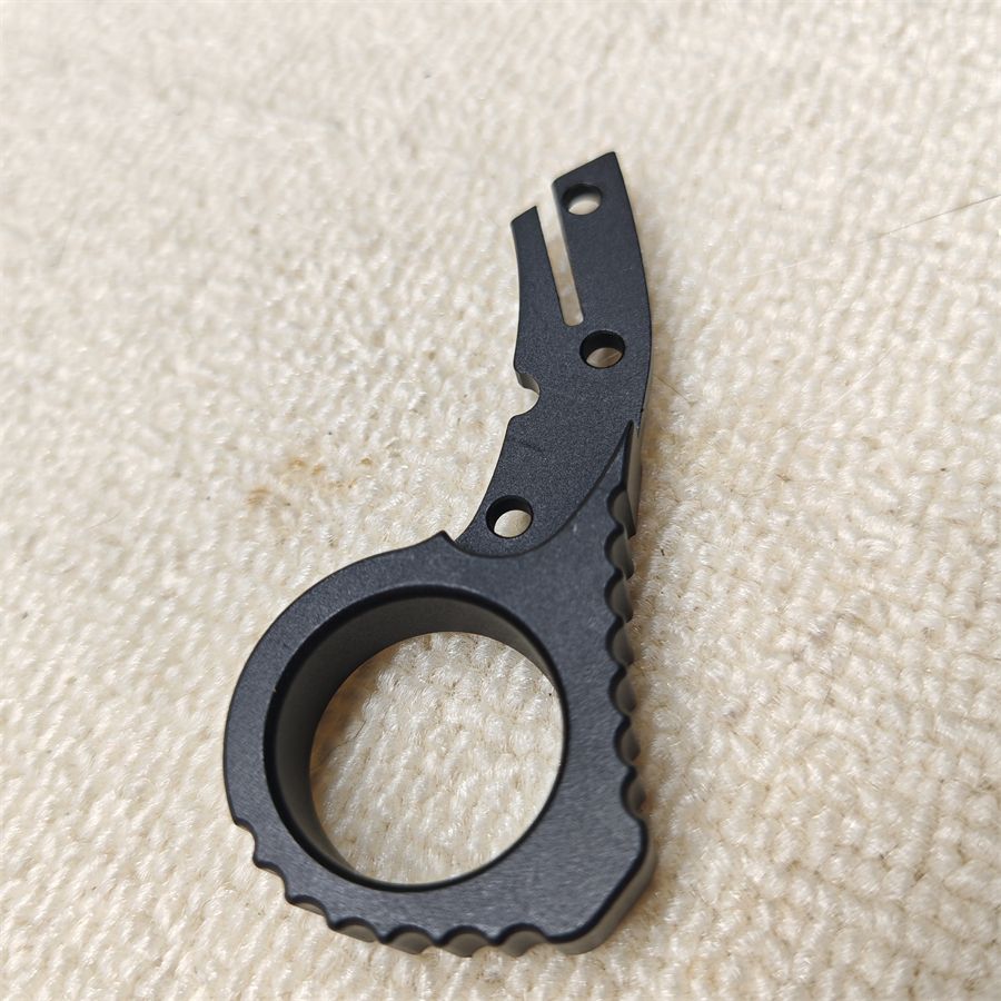 1PCS Universal Type Back Spacer Signet Ring Upgrade For Spyderco Delica 4 Knives_desvips.com