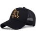 Unisex LA Letter Embroidery Baseball Net Caps Spring And Summer Outdoor Adjustable Casual Hats Sunscreen Hat_desvips.com