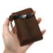 Genuine Leather EDC Organizer Sheath Handmade Tactical Tool Pouch Holster With Belt Clip Storage Bag_desvips.com