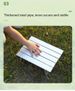 Lightweight Aluminum Roll Table Portable Folding Camping Fishing Picnic BBQ Outdoor Living Room Dining Desk Compact Storage_desvips.com
