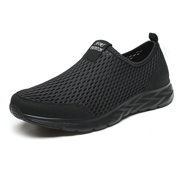 YRZL Men's Sneakers Breathable Mesh Men Casual S Outdoor Non-Slip Big Size Loafers Walking Lightweight Male Tennis_desvips.com