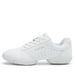 Women's White Cheerleading Shoes, Professional Breathable Dance Sneakers For Girls, Lightweight Aerobics Training_desvips.com