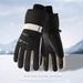 for Men And Women, Warm, Cycling, Fleece-Lined, Thickened, Cold-Proof, Touchscreen, Non-Slip, Water-Resistant, Men's Ski_desvips.com
