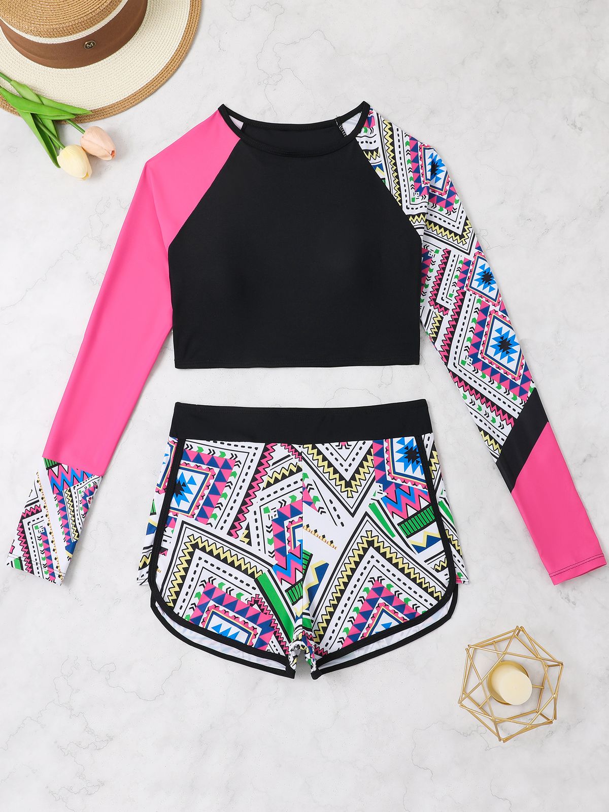 New Sexy Simple Beach One-Piece Swimsuit - Slimming & Minimalist (One Piece, High Cut Beach Swimwear)_desvips.com