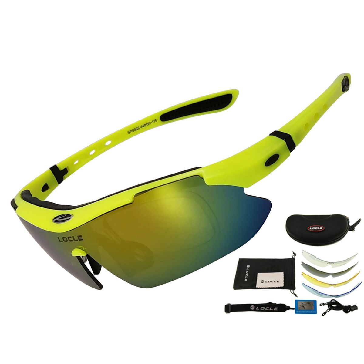 Rockler Polarized Sports Outdoor UV Protection Driving Running Marathon Cycling Fishing Special Glasses_desvips.com